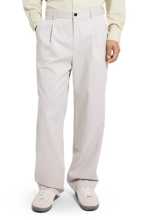 Relaxed Pleat in Moonsoft Cotton Blend Pants