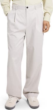 Theory Relaxed Pleat in Moonsoft Cotton Blend Pants