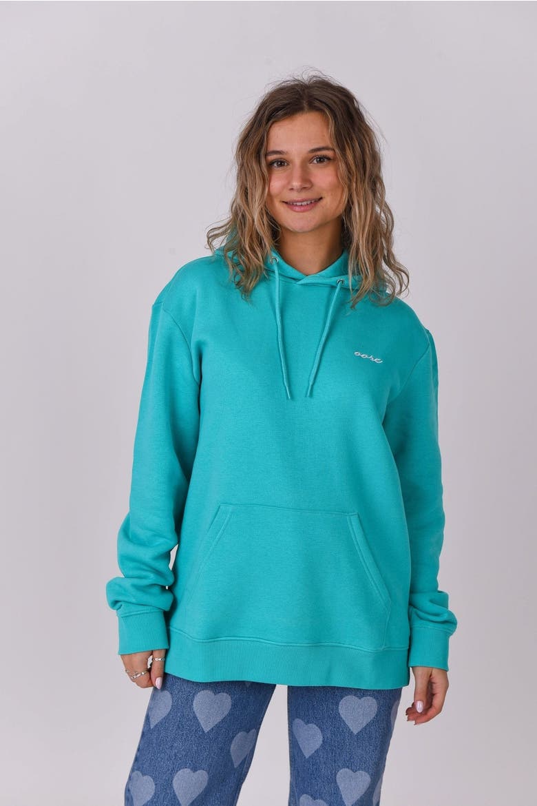 Powder Club Hoodie - Aqua, Alternate, color, Aqua