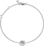 Monica Vinader March Birthstone Chain Bracelet