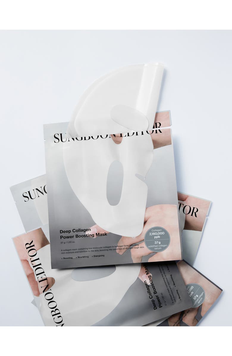 SUNGBOON EDITOR Deep Collagen Power Boosting Mask, Alternate, color, 