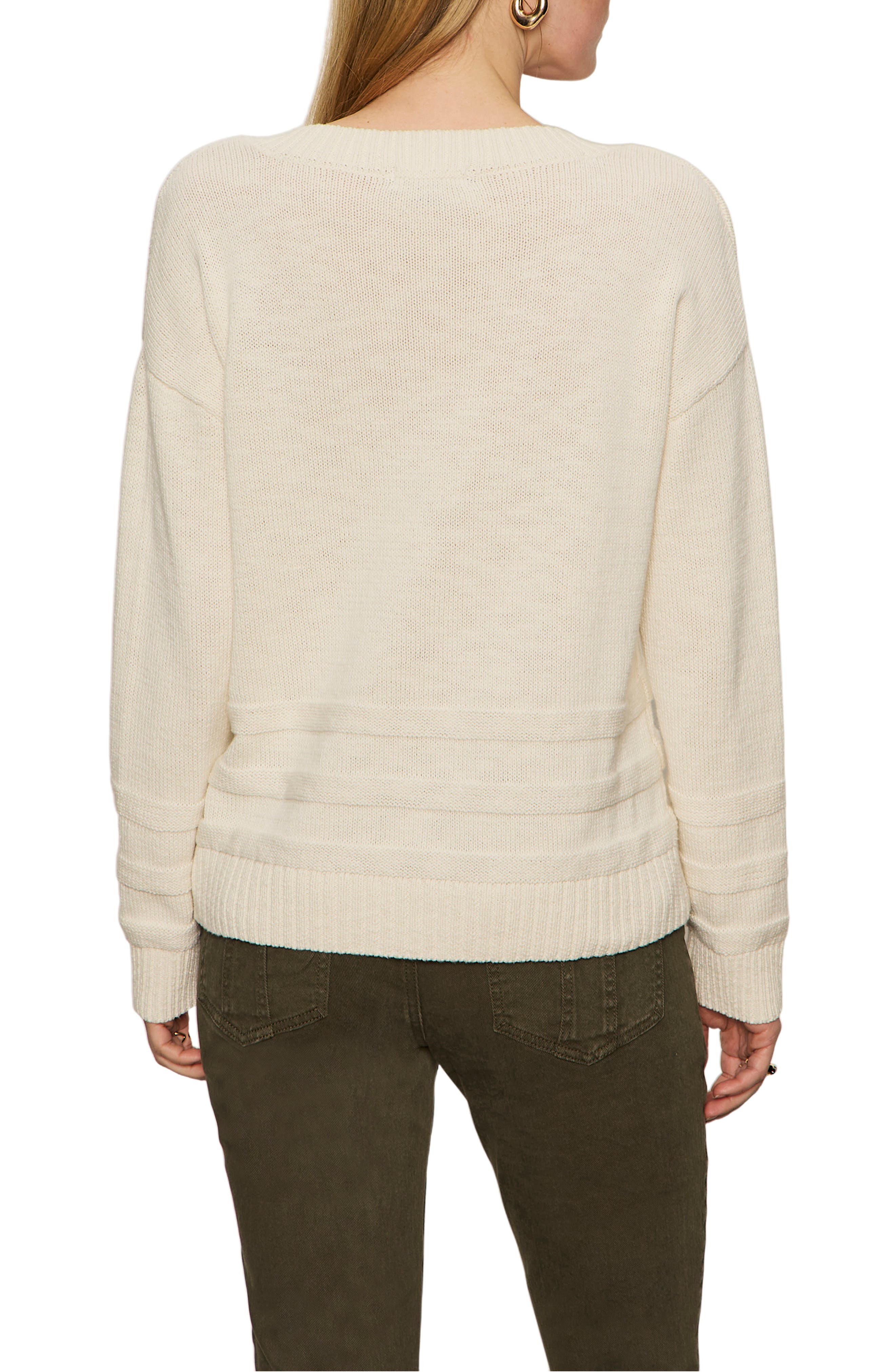 V-Neck Cotton Sweater - image 2