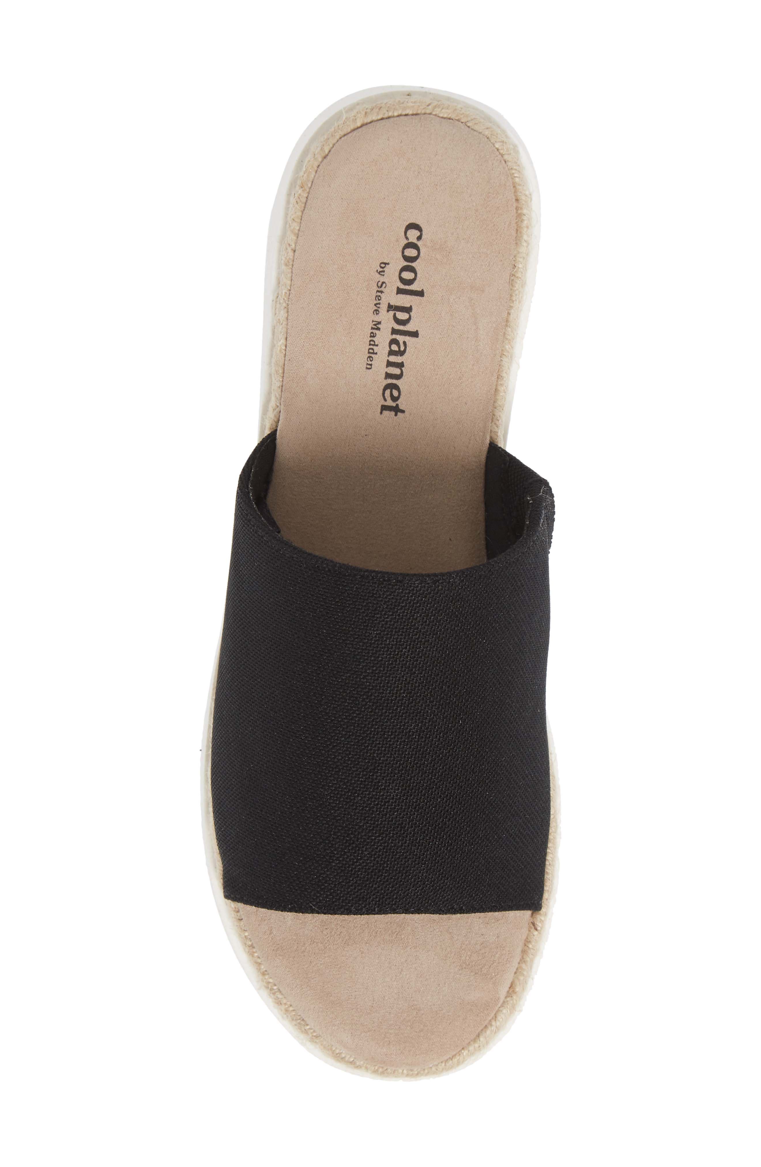  Cool Planet by Steve Madden Juniper Platform Slide Sandal, Alternate, color, 