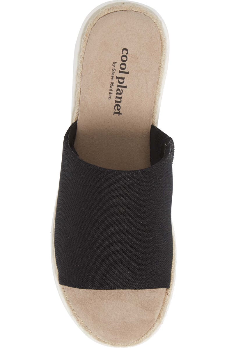 Cool Planet by Steve Madden Juniper Platform Slide Sandal, Alternate, color,