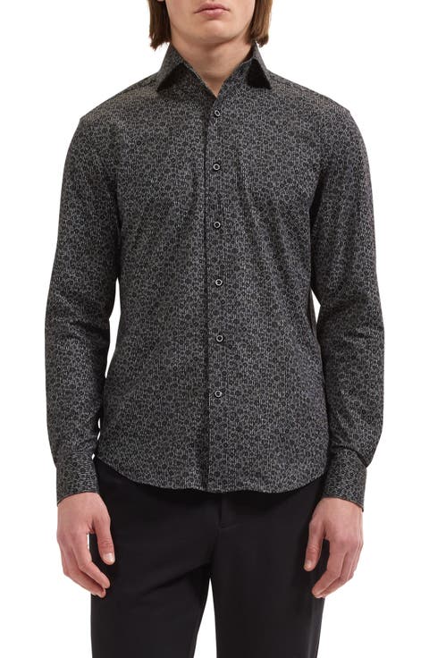 Devon OoohCotton® Print Button-Up Shirt