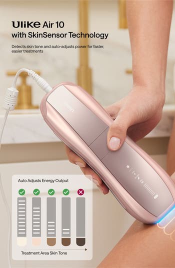 ULIKE Air10 Pink Kit - Ice Cooling IPL Hair Removal Device