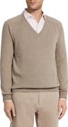 ZEGNA Oasi V-Neck Cashmere Sweater
