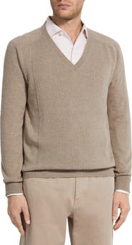 ZEGNA Oasi V-Neck Cashmere Sweater