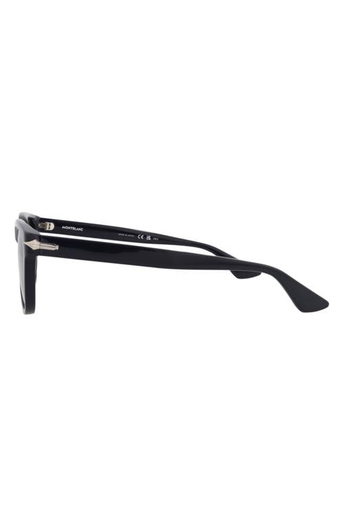 Montblanc 53mm Square Sunglasses In Multi