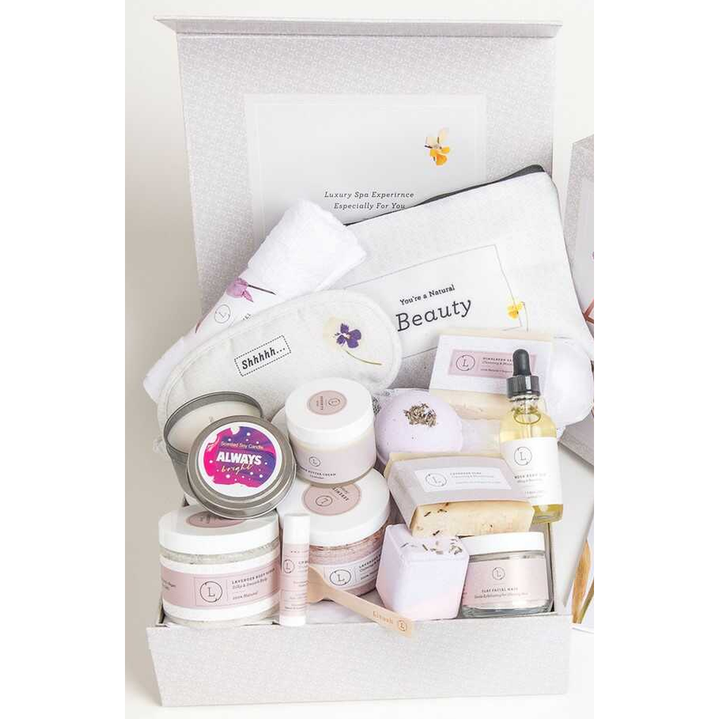 Lizush A Special Day Gift, Birthday Gift Basket, Natural Bath And Body Gift Set