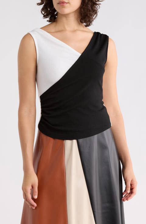 Colorblock Sleeveless Top