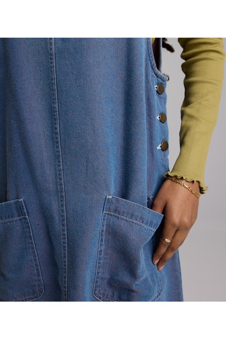 Healer Dress, Alternate, color, Dark Wash