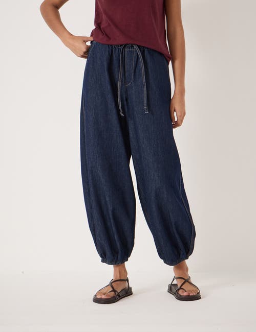 Hush Billie Bubble Hem Jeans in Dark Blue Indigo at Nordstrom, Size 6