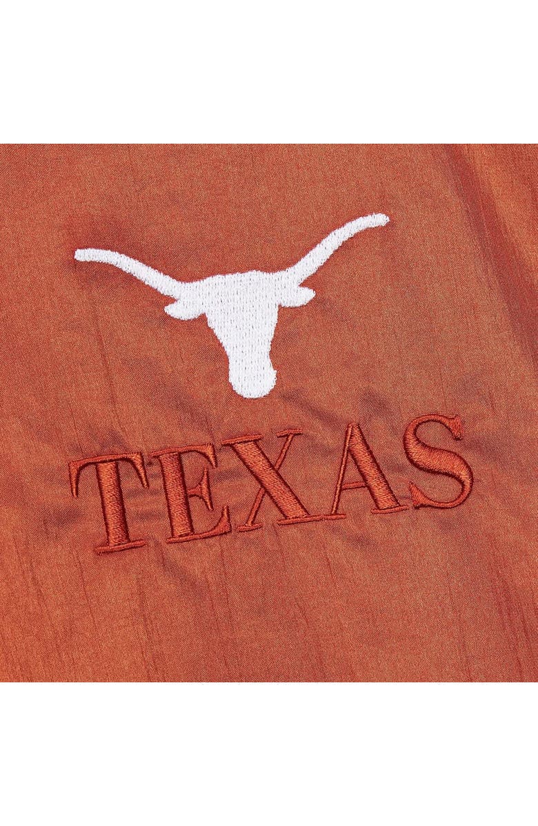 Mitchell & Ness Men's Mitchell & Ness Texas Orange Texas Longhorns Team 3.0 Anorak Half-Zip Hoodie, Alternate, color, 