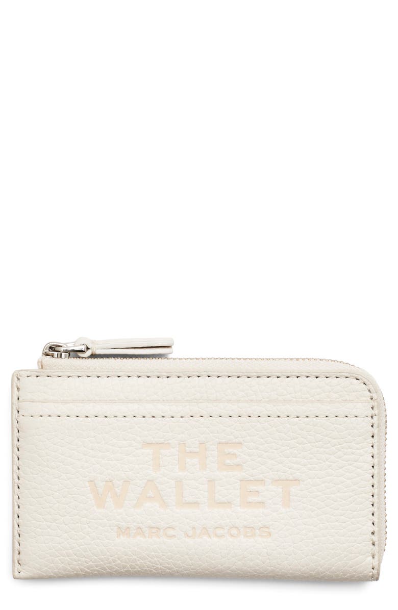 Marc Jacobs The Top Zip Multi Leather Wallet, Main, color, Cotton