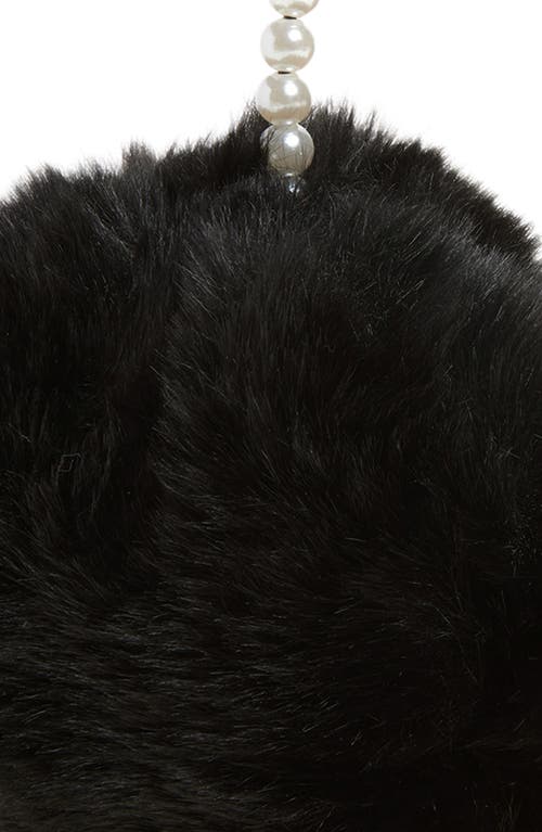 Tasha Faux Fur Earmuffs In Black