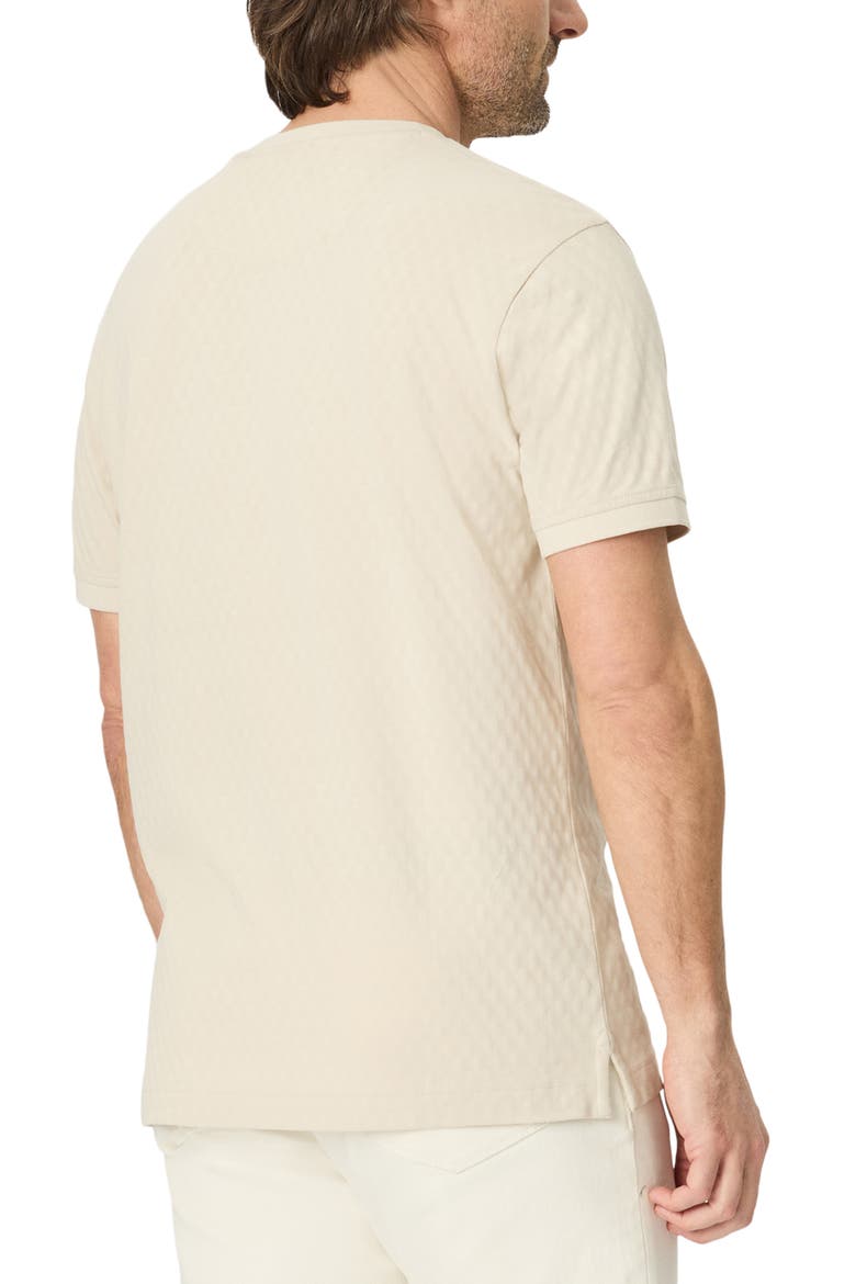 Rowsley Diamond Stitch Cotton T-Shirt, Alternate, color, OATMEAL