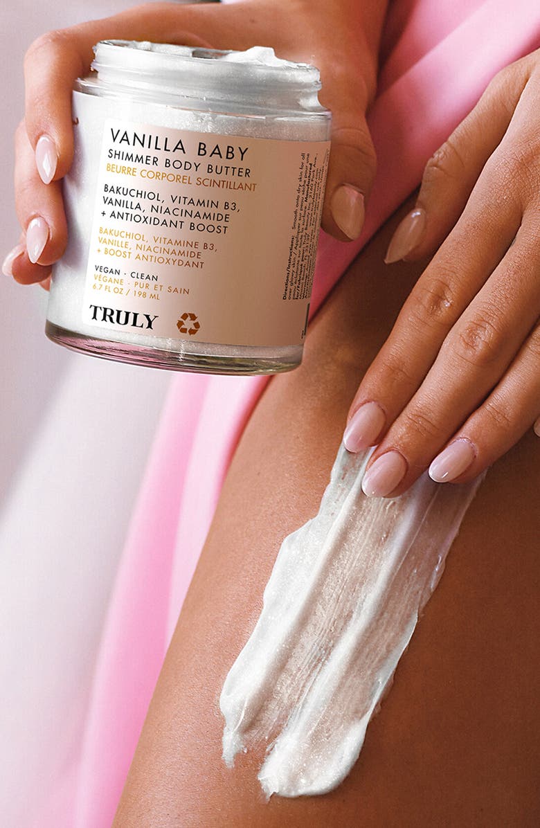 TRULY BEAUTY Vanilla Baby Shimmer Body Butter, Alternate, color, 