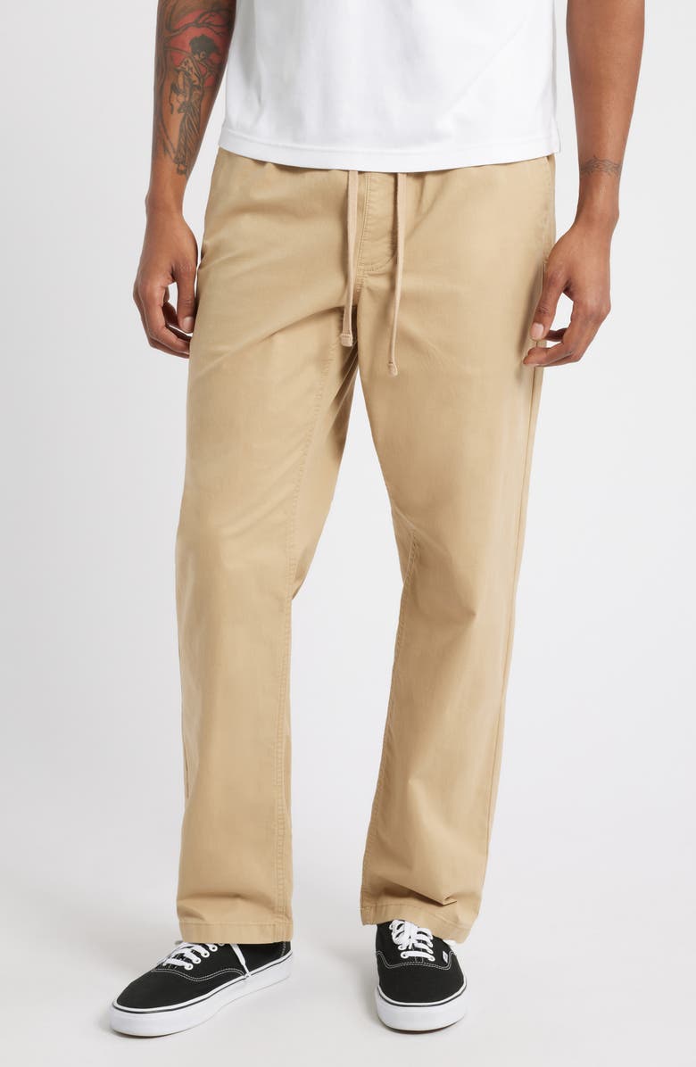 Vans Range Relaxed Drawstring Pants, Main, color, Incense