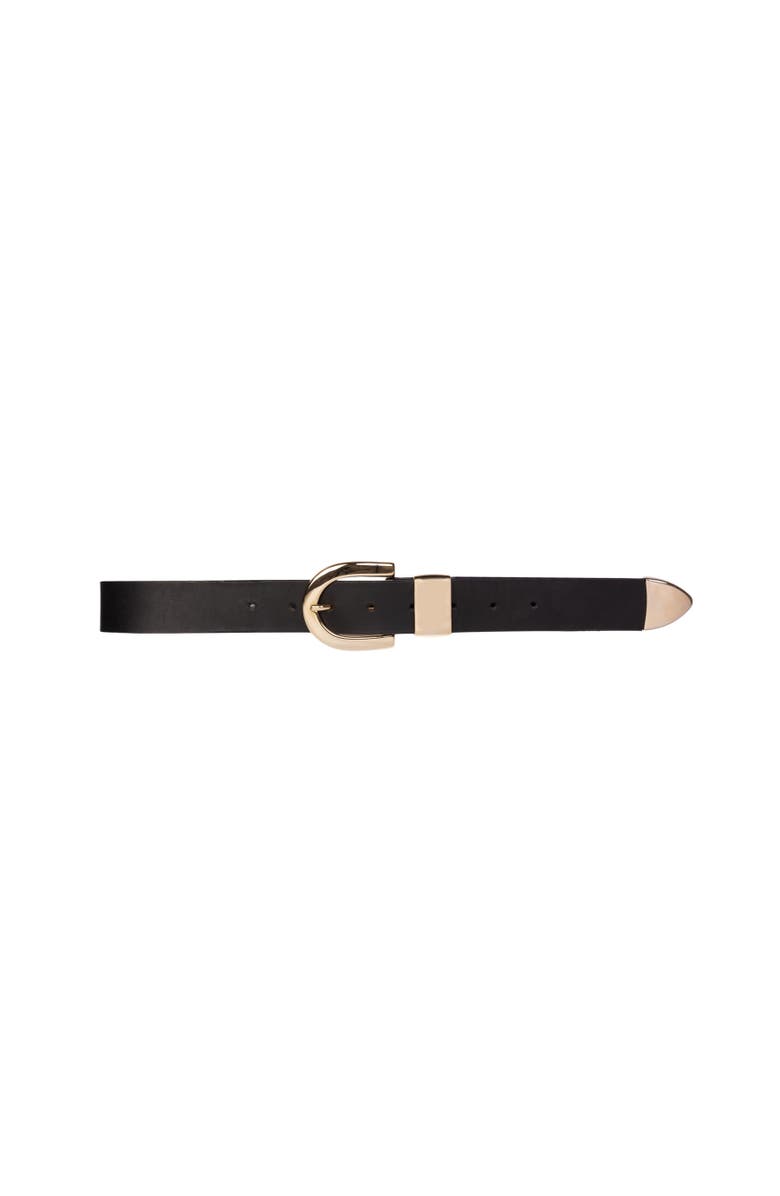 BLACK SUEDE STUDIO Mena Belt, Main, color, 