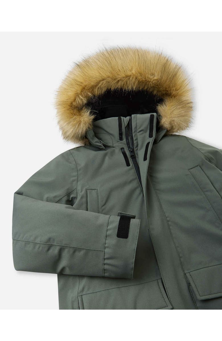 Reima Tec down jacket, Serkkula, Alternate, color, Thyme Green