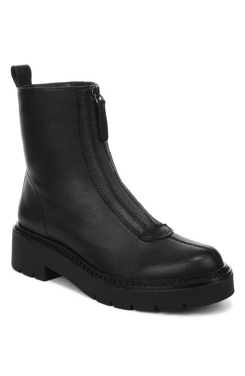 Delilah Leather Short Boot