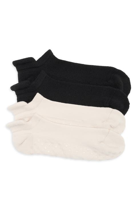 2-Pack Tab Back Gripper Socks