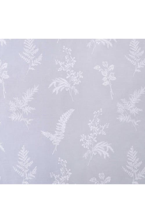 Stone Cottage Foliage 200 Thread Count Cotton Percale Sheet Set In Purple