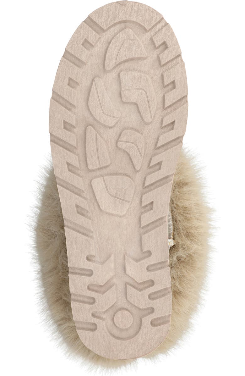 Journee Collection Shanay Faux Fur Boot, Alternate, color, Champagne