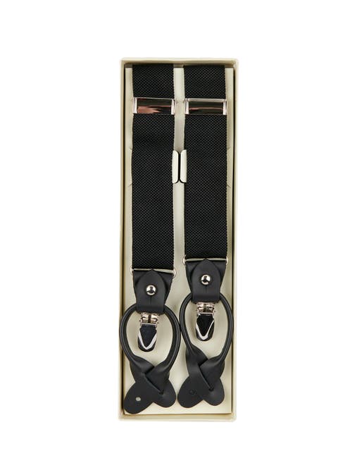 Brooklyn Brigade Solid Web Adjustable Suspenders