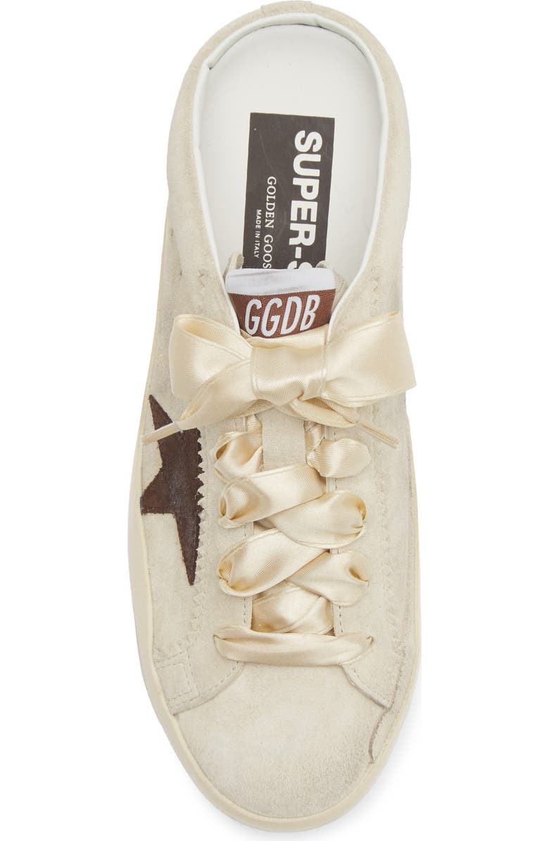 Golden Goose Super-Star Sabot Mule Sneaker, Alternate, color, Beige/ Brown