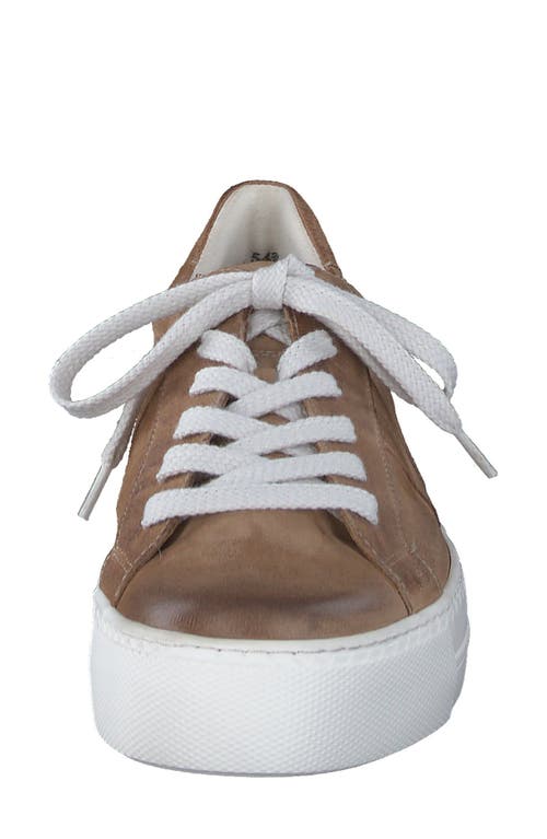 Paul Green Zoom Platform Sneaker In Sisal Twice