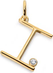 Monica Vinader Lab Grown Diamond Initial Pendant (Online Trunk Show)