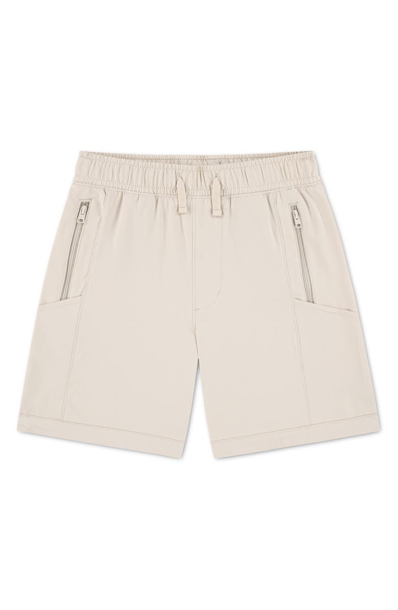 abercrombie kids Kids' Resort Club Drawstring Shorts, Main, color, Oatmeal