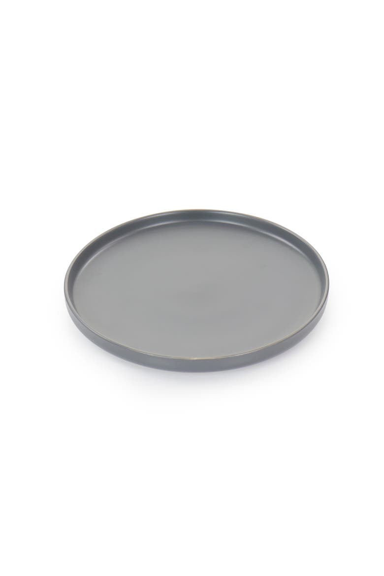 Luxmatte Dark Grey 20 Piece Dinnerware Set, Alternate, color, Grey