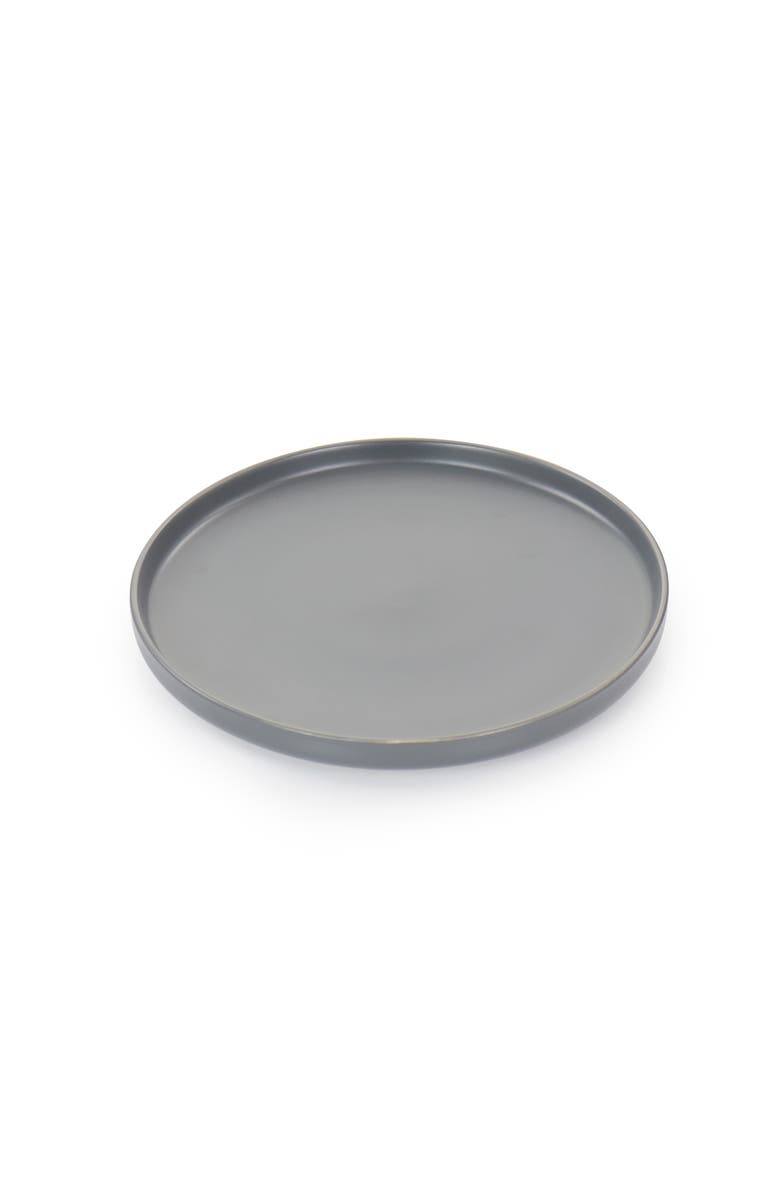 Elama Luxmatte Dark Grey 20 Piece Dinnerware Set, Alternate, color, Grey