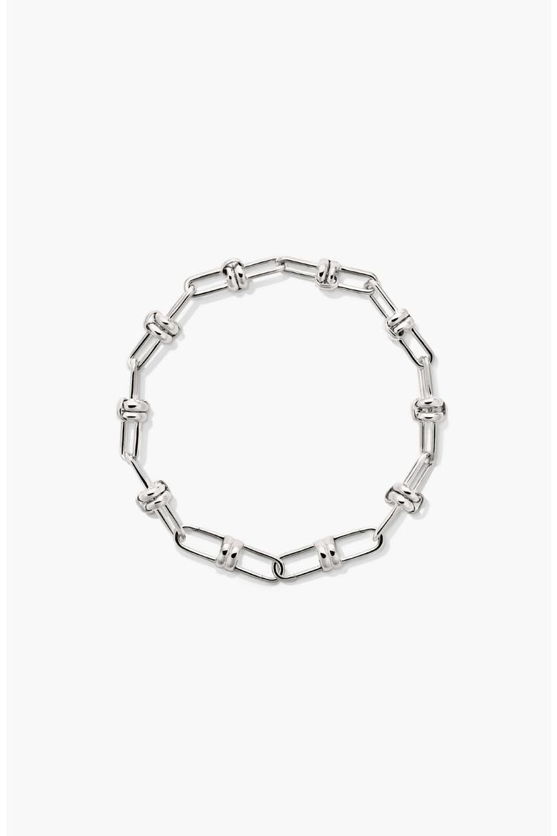 Base Chain Convertible Bracelet, Main, color, Sterling Silver