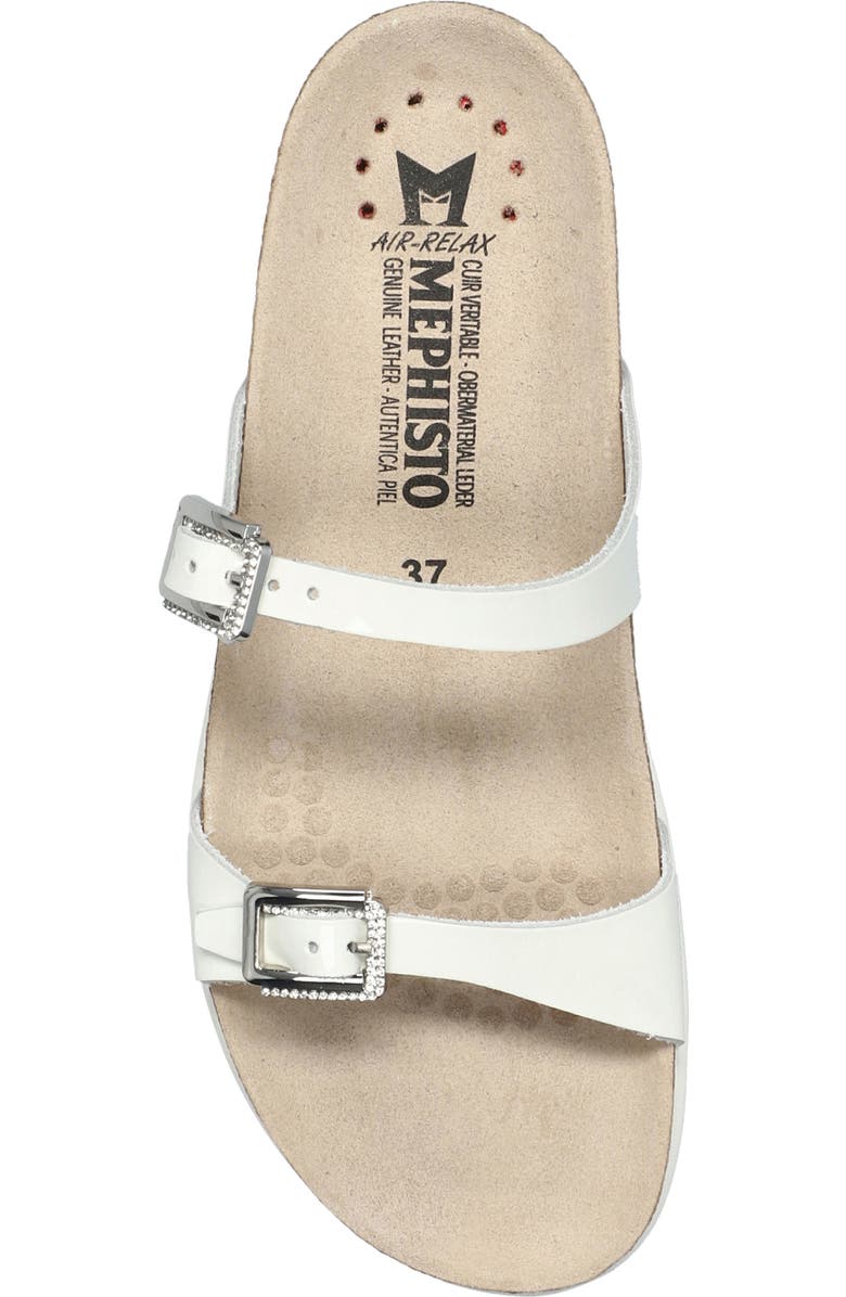 Mephisto Halya Sandal, Alternate, color, White Leather