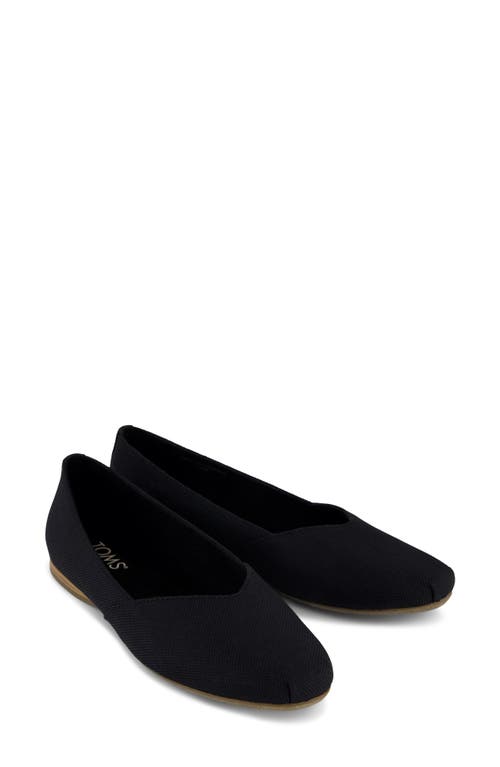 Toms Gemma Ballet Flat In Black