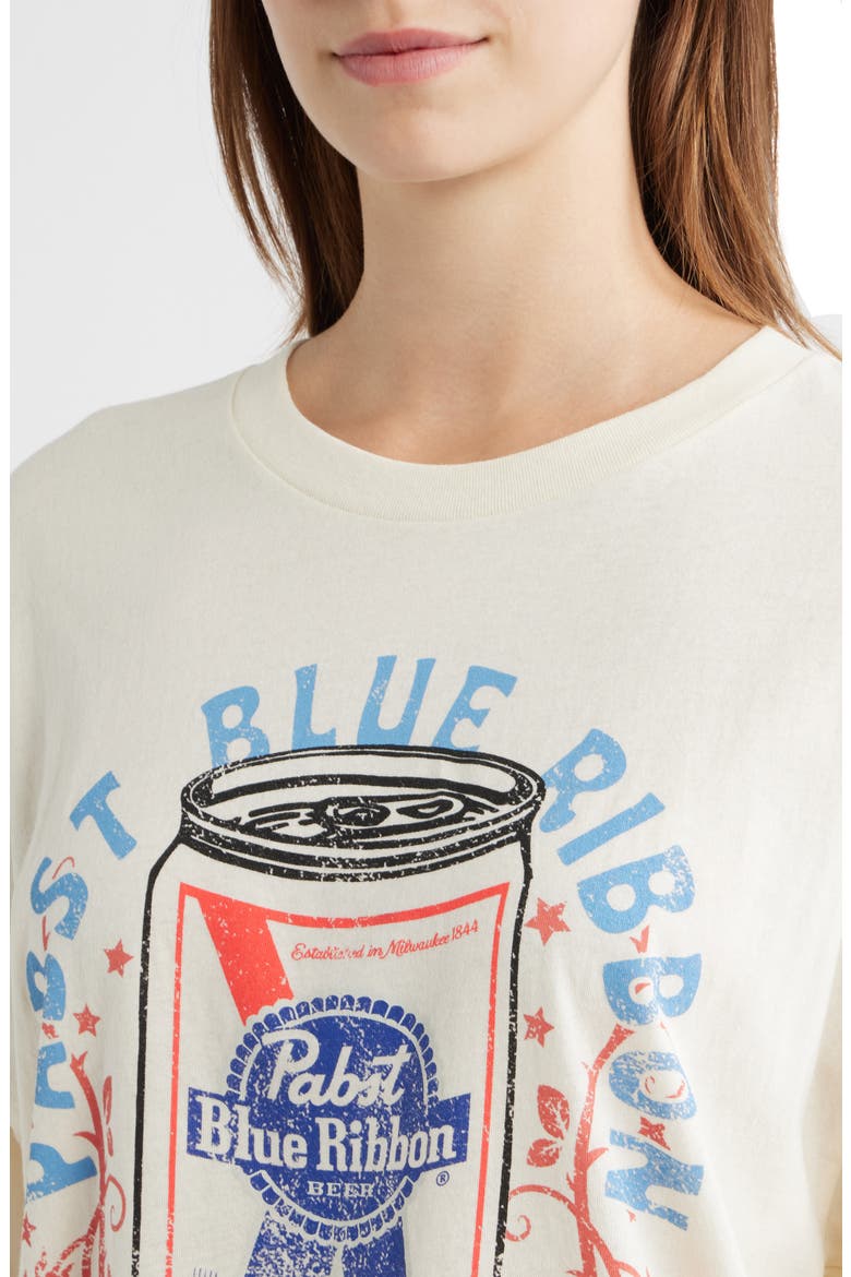 PBR Rose Can Graphic T-Shirt, Alternate, color, SOLITARY STAR