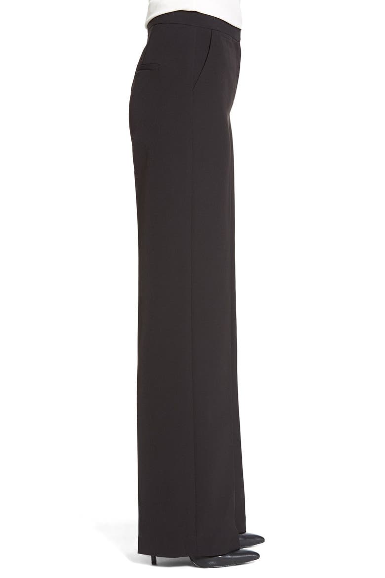 Wide Leg Pants, Alternate, color, BLACK