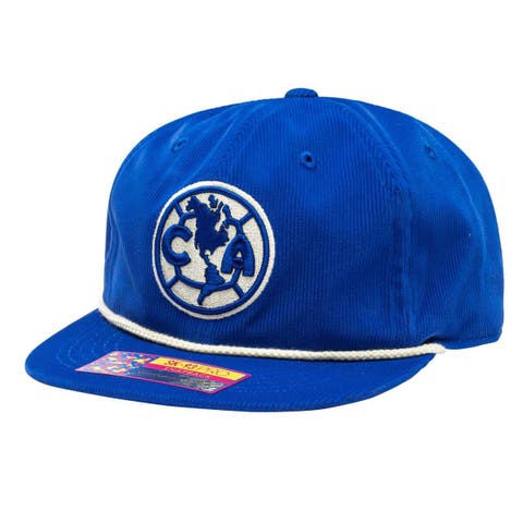 Men's Blue Club America Snow Beach Adjustable Hat