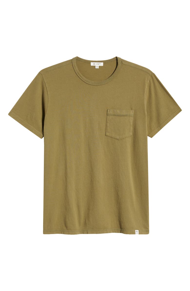 AG Nick Cotton Pocket T-Shirt, Alternate, color, Heritage Coastal Moss