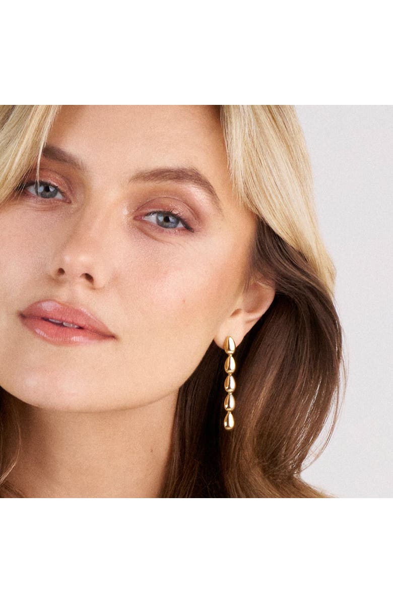 Sif Jakobs Jewellery Earrings Goccia Pianura, Alternate, color, 18K Gold Plated