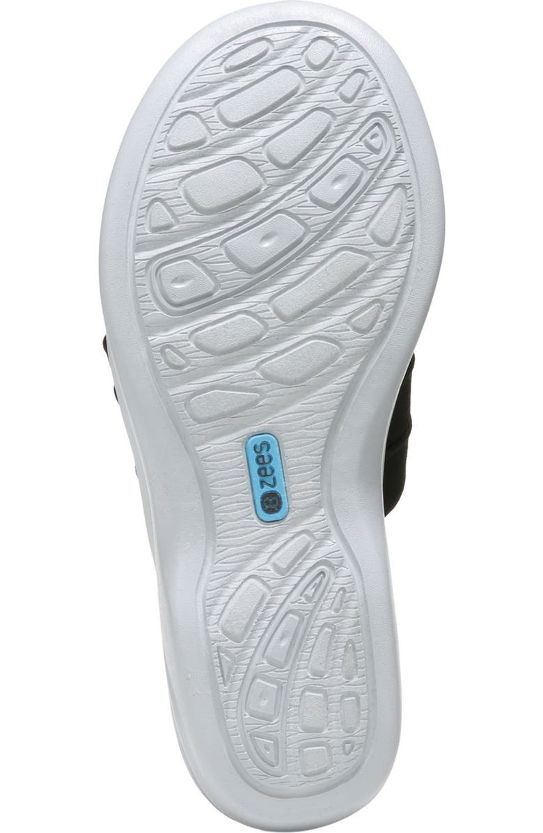 BZees Dallas Flip-Flop Wedge Sandal, Alternate, color,