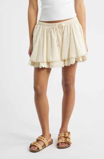 Free People Tulip Layered Miniskirt