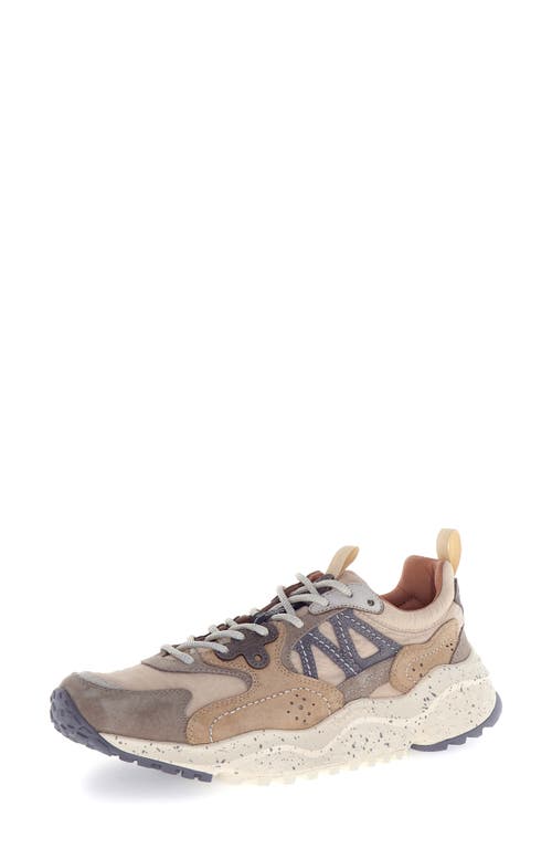 Flower Mountain Solin Sneaker In Animal Print