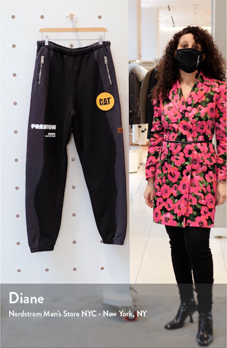 x Caterpillar Cat Patch Joggers, sales video thumbnail