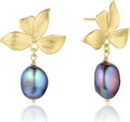 Set & Stones Maeve Pearl Drop Earrings