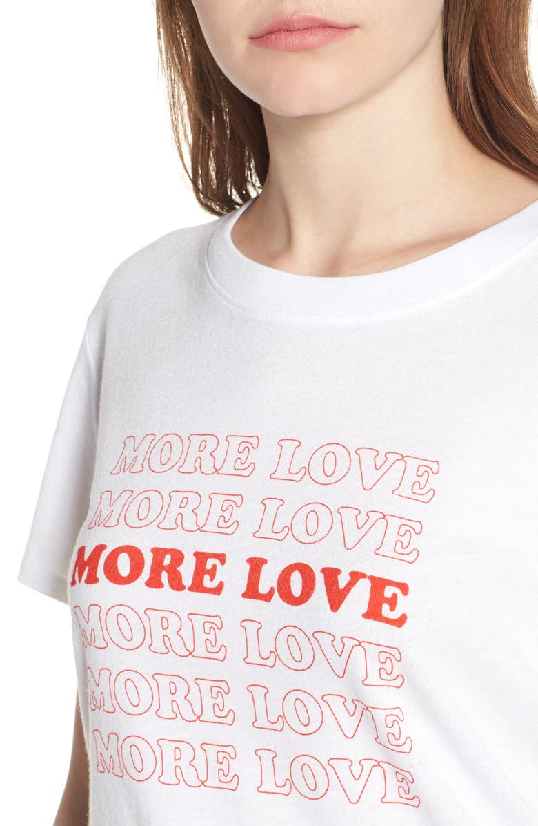Sub_Urban Riot More Love Slouched Tee, Alternate, color, 